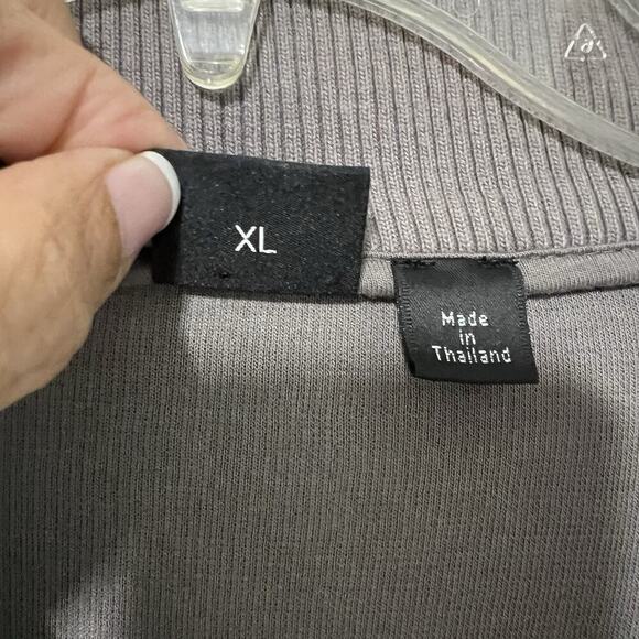 Hugo Boss Sweater Mens XL Brown Pullover Quarter Zip Casual Preppy Knit Cotton - Picture 6 of 15